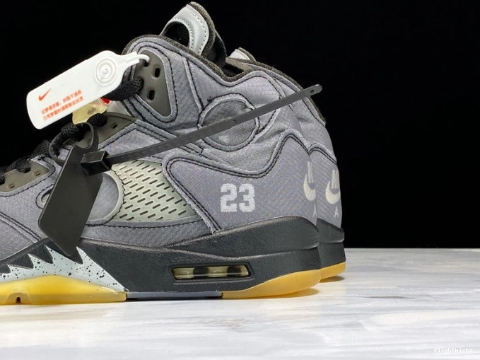 5 Black CT8480-001 Jordan Air x Off-White 1029